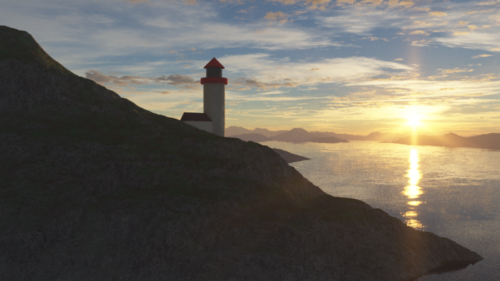 Lighthouse Sunset
